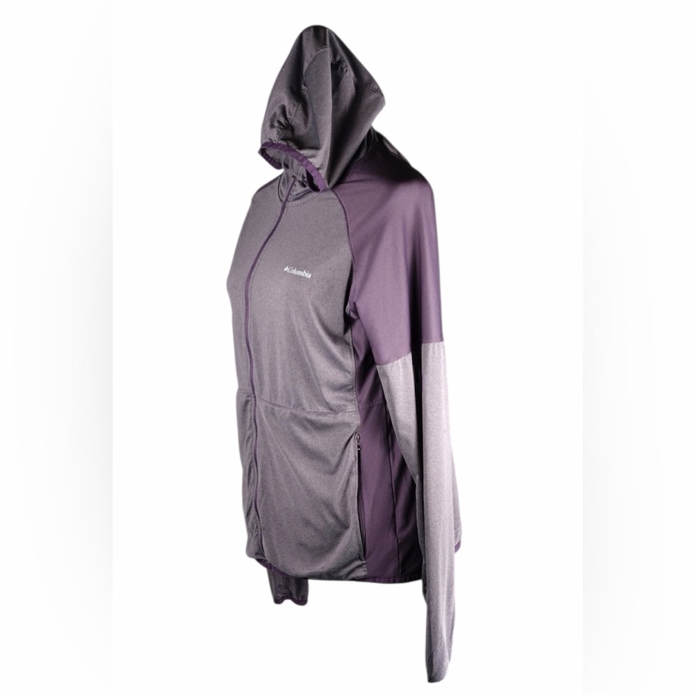 Columbia Women’s Hooded Performance Jacket – Plum Purple – Size L - Picture 6 of 17